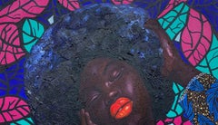 "Sopporto in silenzio 2" - Arte figurativa contemporanea del XXI secolo,  Art Déco, Persone