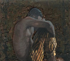 Void Within 1 - 21st Century, Contemporary Figurative Portrait Modern, Art Deco
