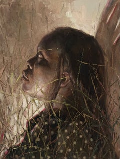 Silent Appeal - 21st Century, Contemporary, Figurative Portrait, Art Deco
