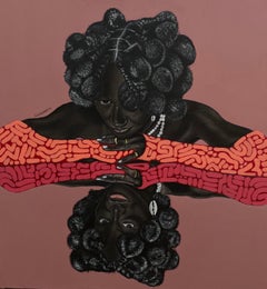 Zwischen Vergessen und Erinnerung – Zeitgenössische Kunst des 21. Jahrhunderts, Porträt, Frauen, Art déco