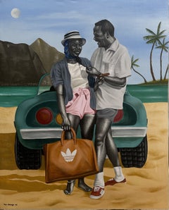 Come si presenta l’amore nero 6 - XXI secolo, figurativo contemporaneo, Art Déco