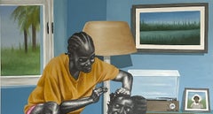 Come si presenta l’amore nero 7 - XXXI secolo, figurativo contemporaneo, Art Déco