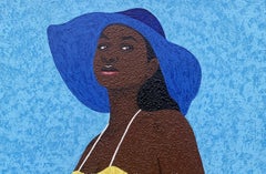 I Am Adorable -21st Century Contemporary, Expressionism Portrait, Art Deco
