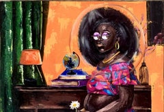 Abara Meji - 21st Century, Contemporary, Figurative, Expressionism, Art Deco
