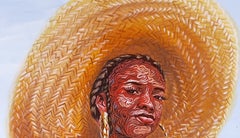 Stare - 21st Century, Contemporary, Figurative, Surrealism, Art Deco, Women