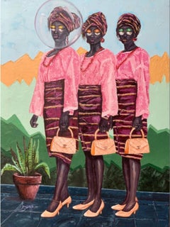 Eta Oko – 21. Jahrhundert, zeitgenössisch, figurativ, Expressionismus, Art déco