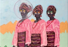 Eta Oko – 21. Jahrhundert, zeitgenössisch, figurativ, Expressionismus, Art déco