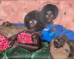 Ife Olooyin – 21. Jahrhundert, Zeitgenössisch, Figurativ, Expressionismus, Art déco