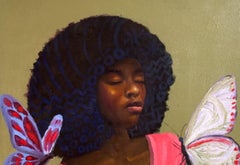 Body and Soul -21st Century, Contemporary, Figurative Portrait, Art Deco, Africa