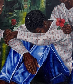 I Have Been Here Before - 21st Century Contemporary Figurative, Modern, Art Deco
