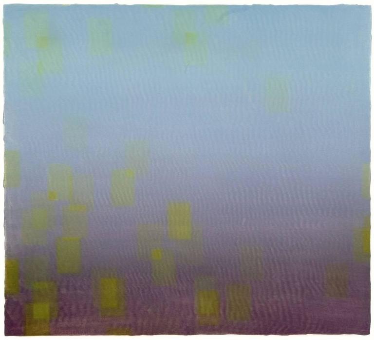 Ellen Kozak, Orbit, 2015, Linen, Oil Paint - Painting by Ellen Kozak