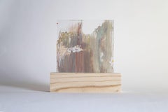 Lourdes Rivera, Retrospektive 5, 2015, Plexiglas, Holz, Ölfarbe