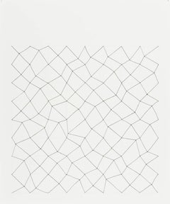 Audrey Stone, #24, 2010, Thread, Paper, Ink, Pencil