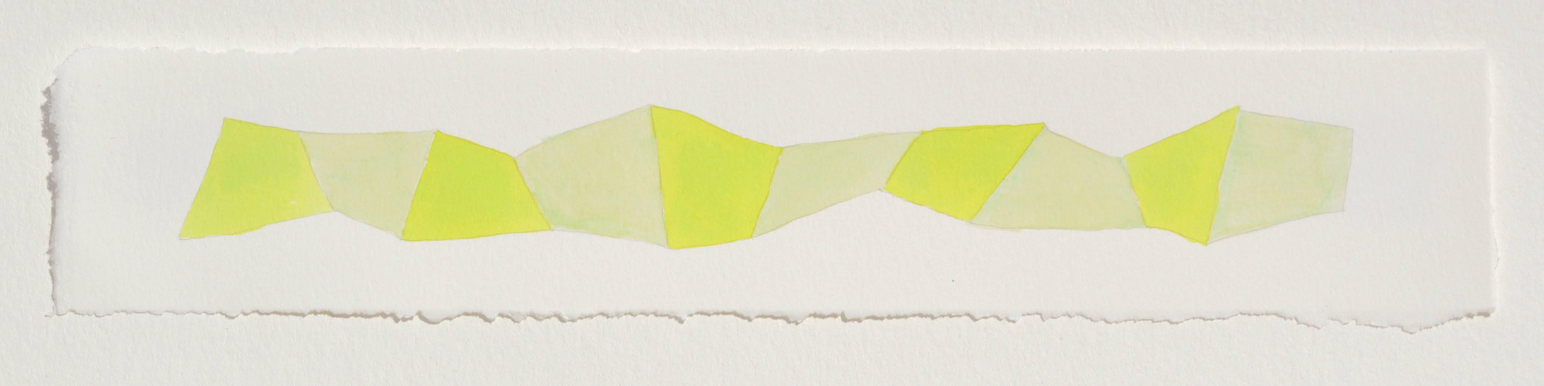 Karen Schiff, Word Snake E, 2014, aquarelle, graphite