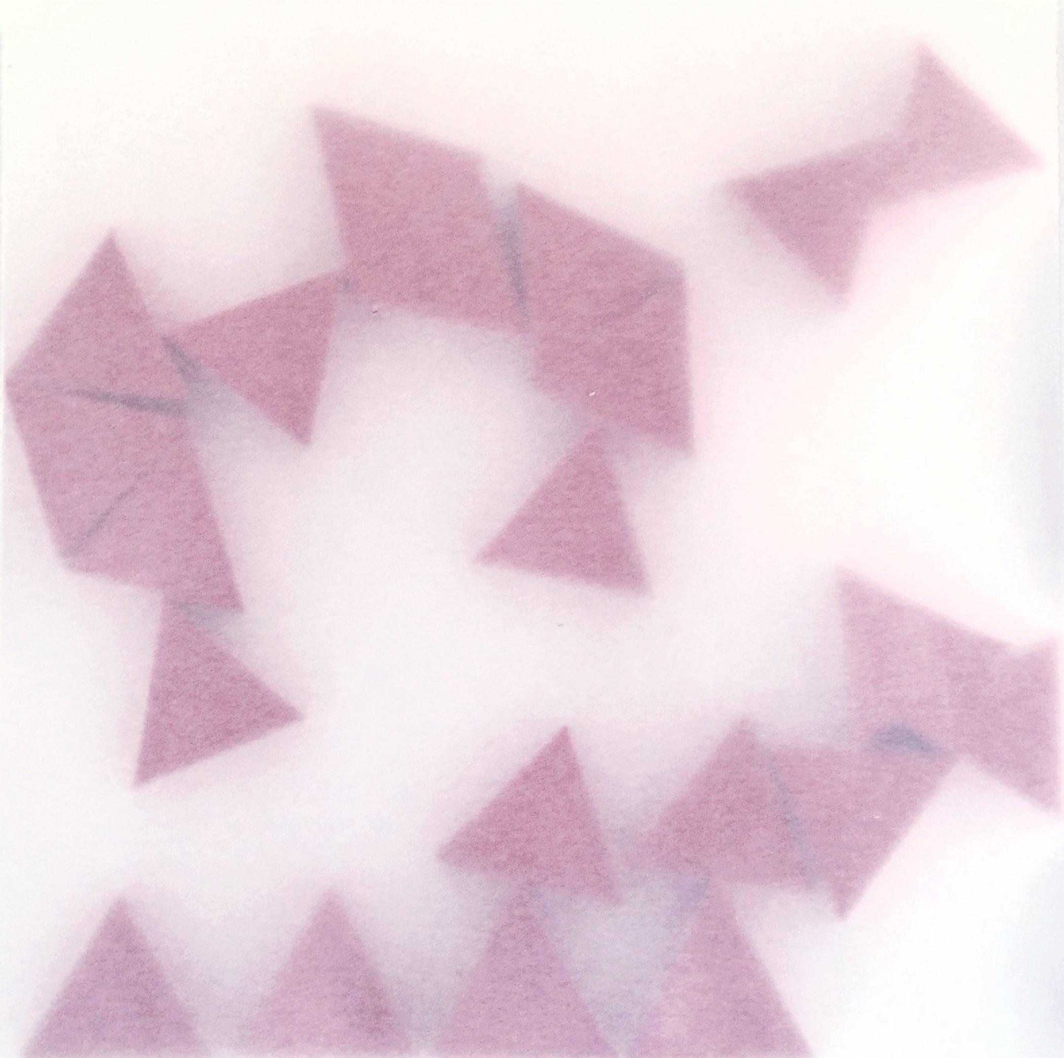 Norma Marquez Orozco, „Red Triangles (21 Triangles Series“, 2014, Papier 