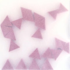 Norma Marquez Orozco, « Red Triangles (21 Triangles Series) », 2014, papier