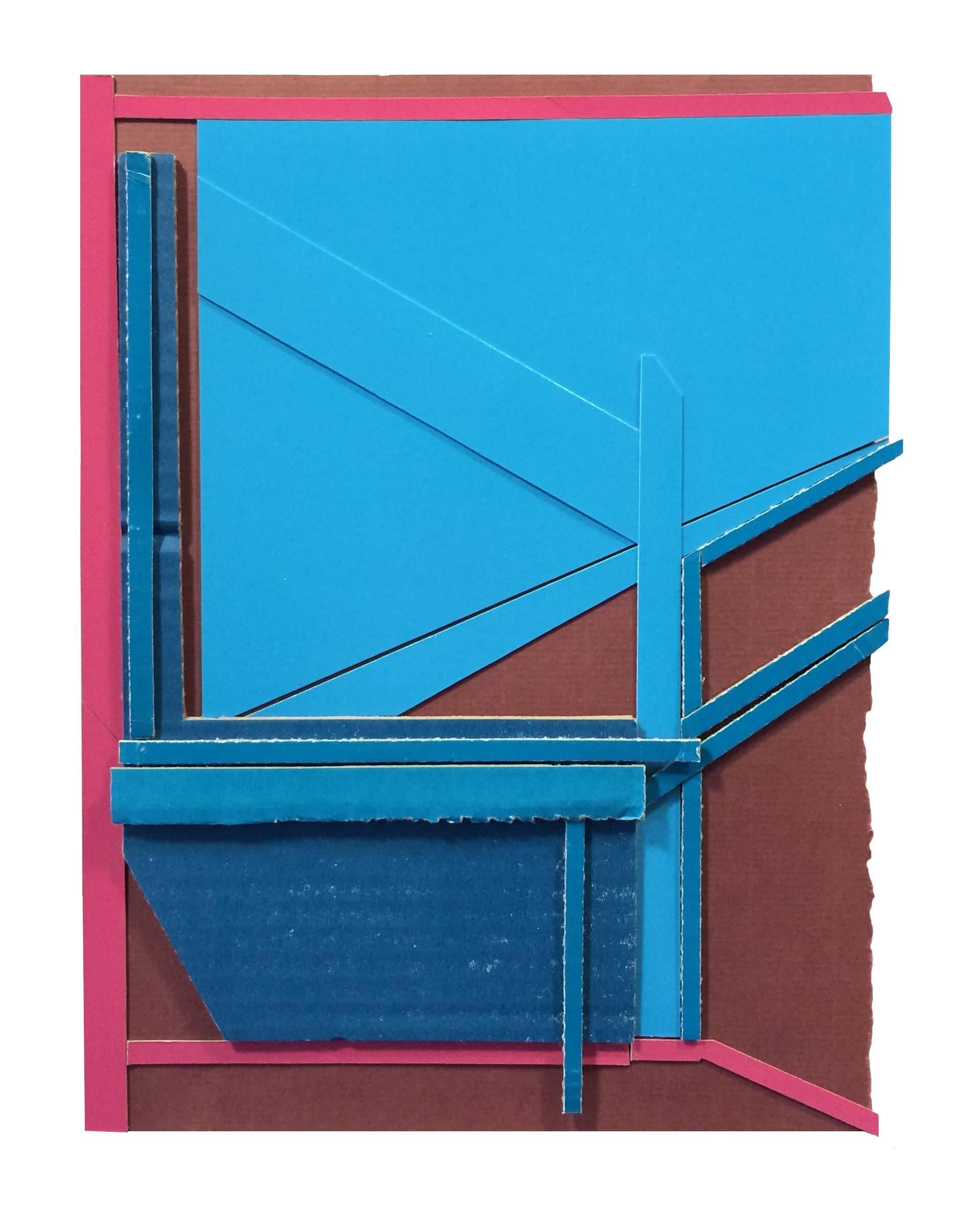 Ryan Sarah Murphy, « Flyer », 2016, Objets trouvés, carton, papier vergé