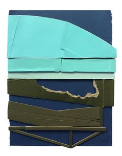 Ryan Sarah Murphy, „Last Stop“, 2016, Gefundene Objekte, Karton, Büttenpapier
