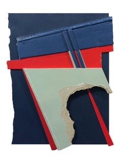 Ryan Sarah Murphy, « Warn », 2016, Objets trouvés, carton, papier vergé
