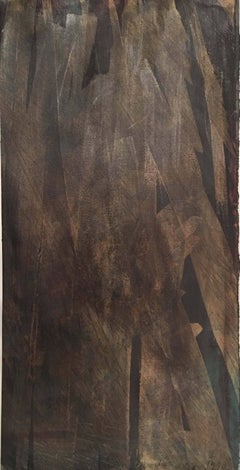 Deborah Freedman, Melodía dada 16, 2016, Papel, Pintura al óleo