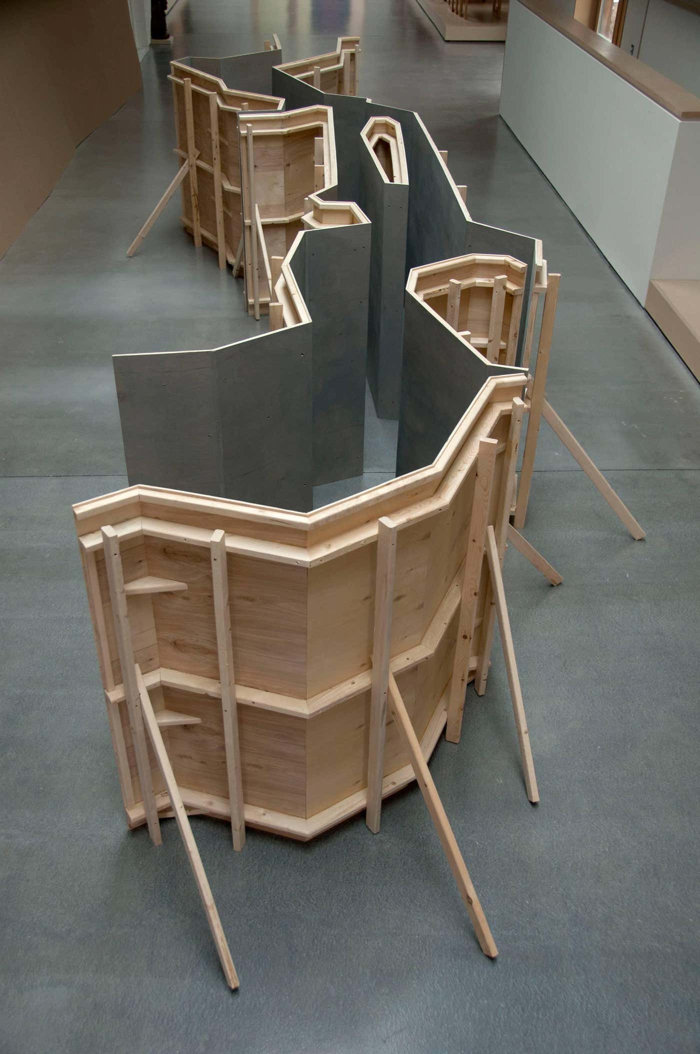 Fritz Horstman - Fritz Horstman, Formwork for the East River, 2017 ...