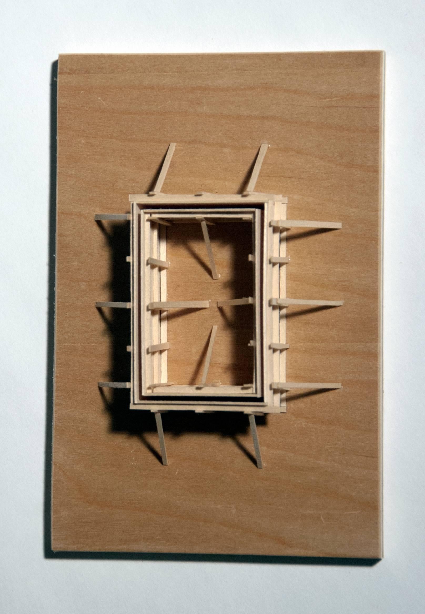 Fritz Horstman, Formwork for a Rectangle 2, 2014, Holz, Sperrholz