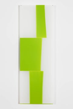 Mary Schiliro, Random Dip 7, Acrylfarbe auf Mylar, 36 x 12 Zoll, Abstraktion