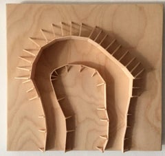 Used Fritz Horstman, Formwork for a Deep Bend, 2016, Wood, Plywood
