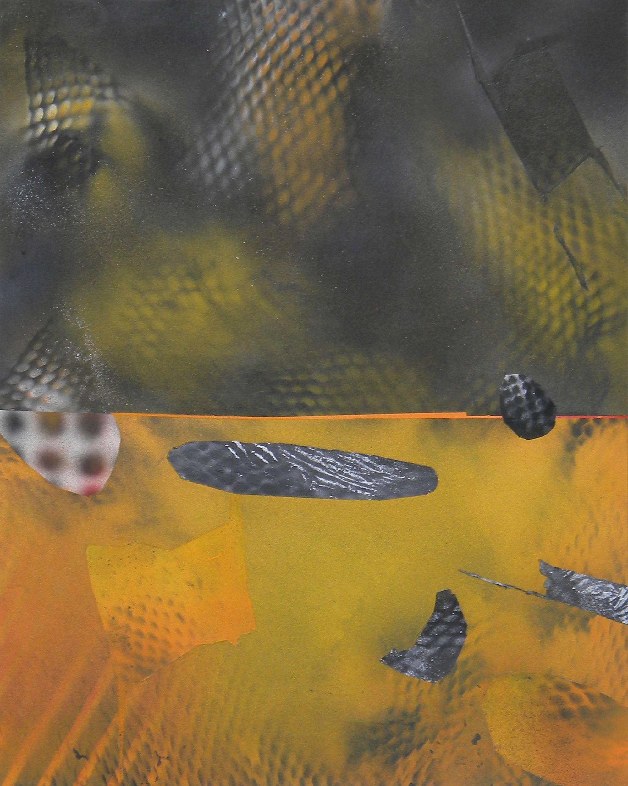 Jane Sangerman, Dígito 54, 2016, Pintura en aerosol, Pintura acrílica, Abstracción