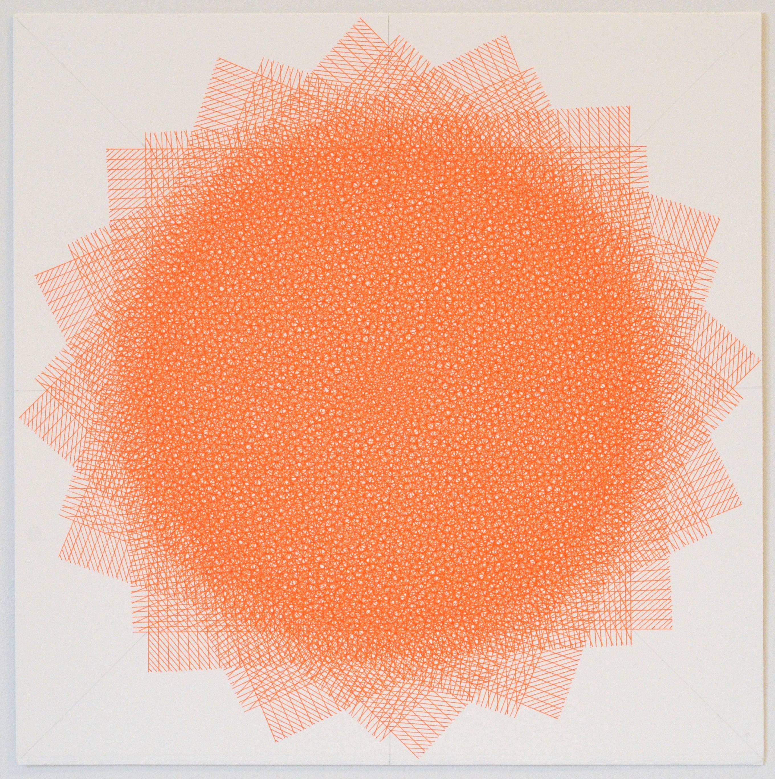 Sara Eichner, 16 Lagen, 2016, Tinte, Rag Paper, Stift