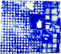 Ellen Hackl Fagan, Seeking the Sound of Cobalt Blue_Delft, 2015, Rag Paper