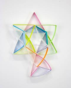 Study #2 for Modular Wall Installation: Equilateral Triangle (Thirds) 2