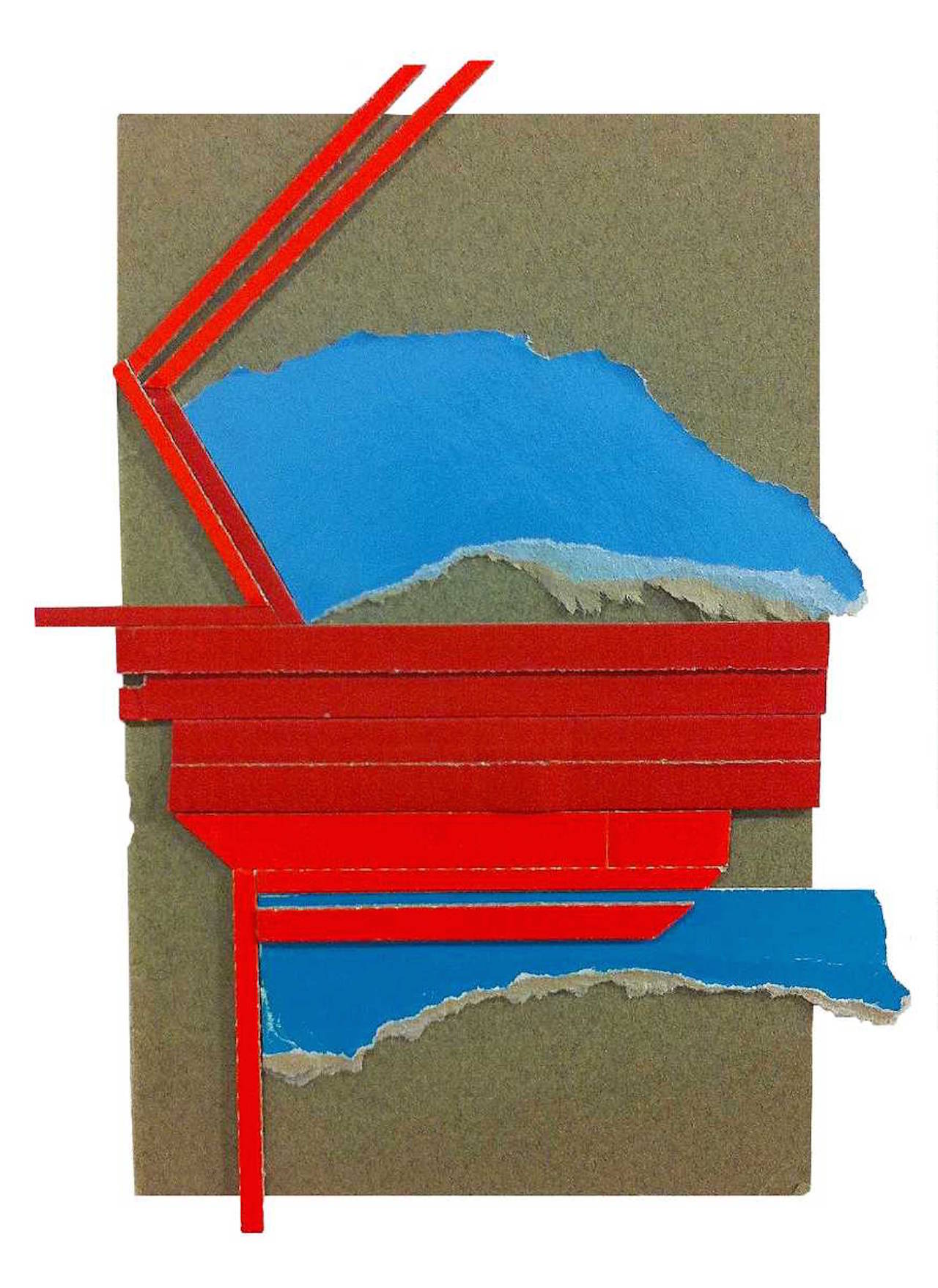 Ryan Sarah Murphy, 'Platform', 2014, Found Objects, Cardboard, Laid Paper 