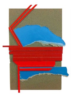 Ryan Sarah Murphy, „Platform“, 2014, Gefundene Objekte, Karton, Büttenpapier 