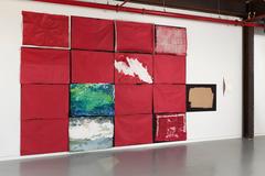 Sylvia Schwartz, 'Brush Stroke, sculptural element in Red Plane', 2016, Resin