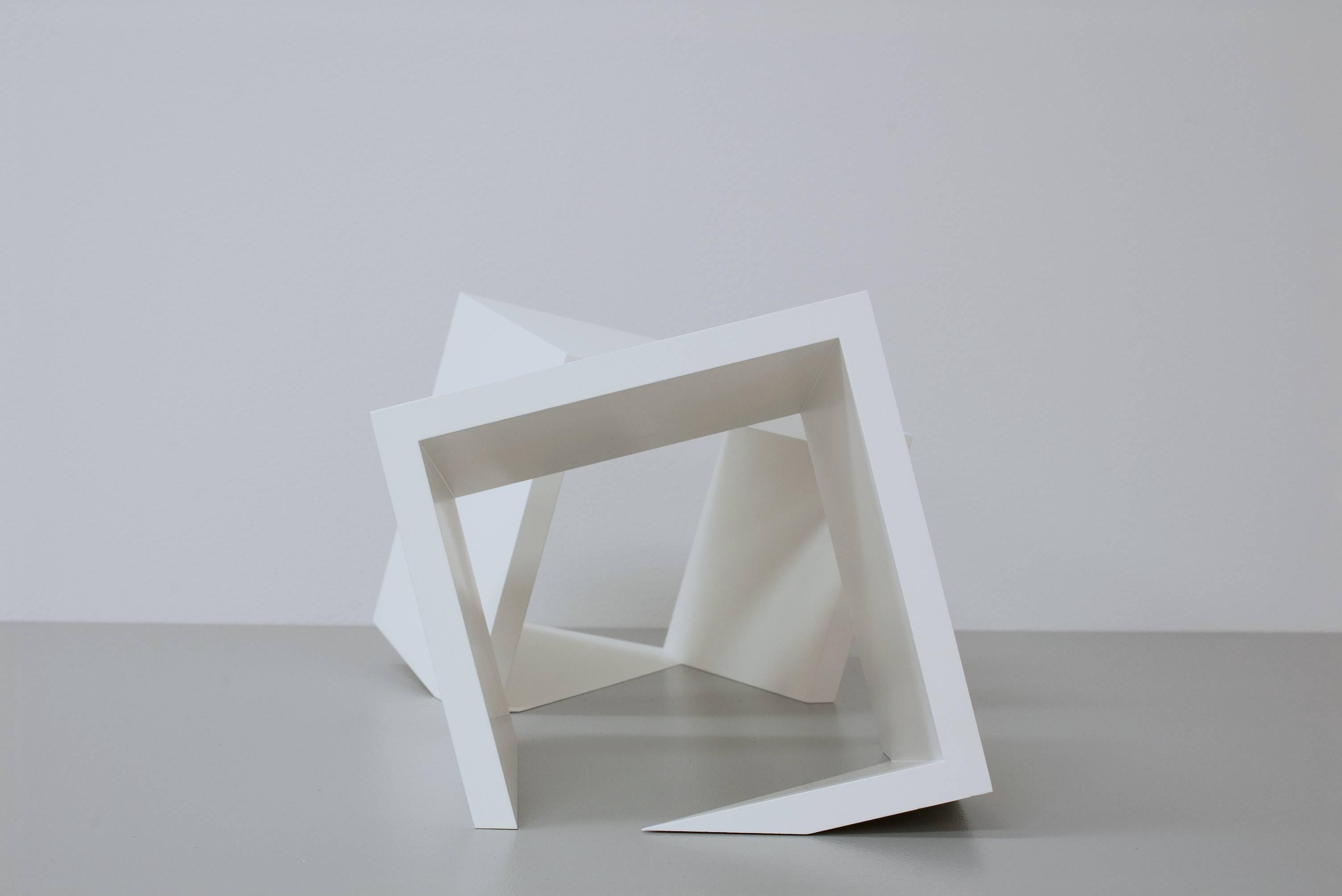 Thomas Lendvai Abstract Sculpture - Untitled (Cube Study)