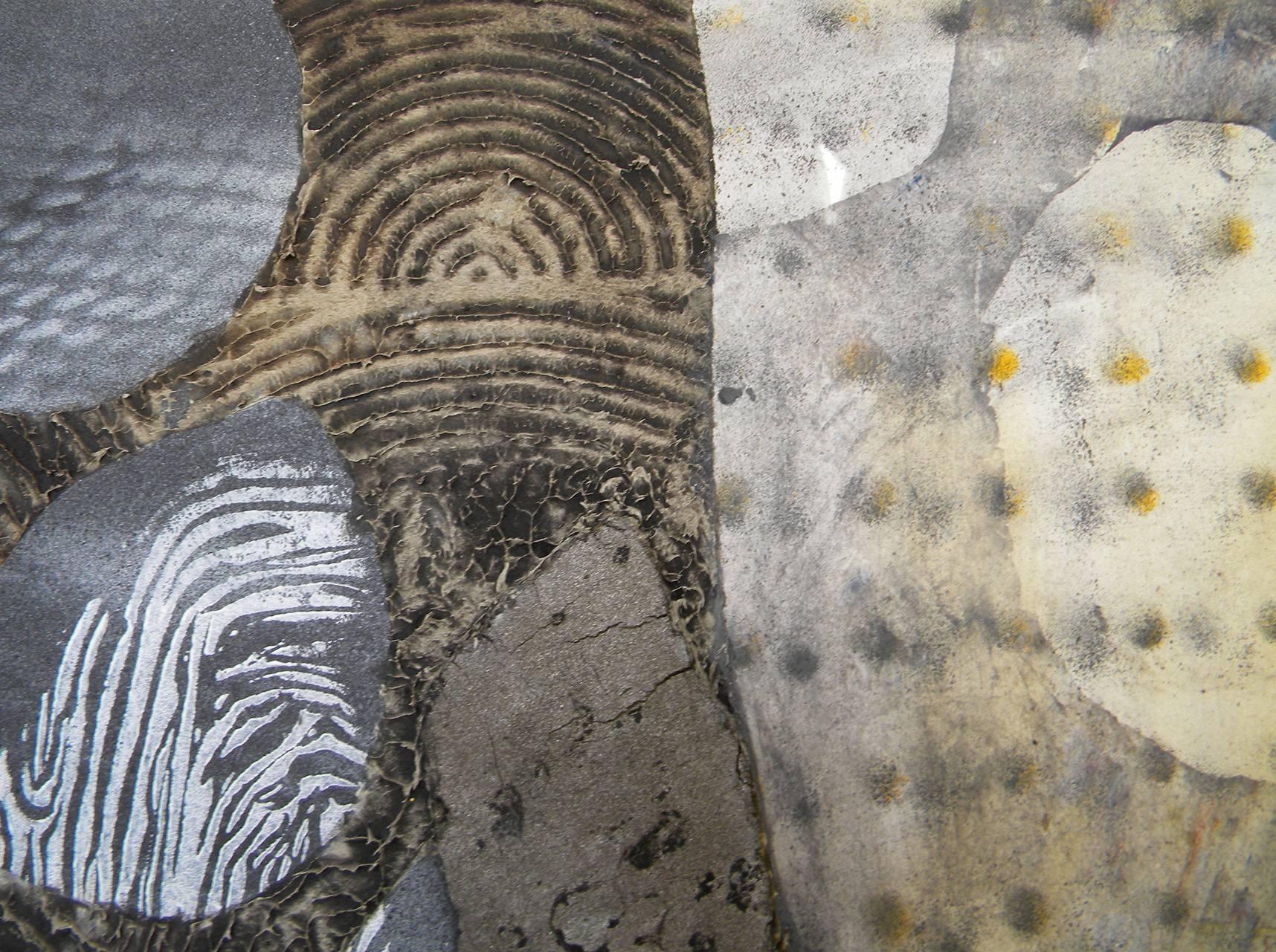 Jane Sangerman, Digit 14, 2015, Oggetti trovati, cera, pittura a olio, vernice spray in vendita 2