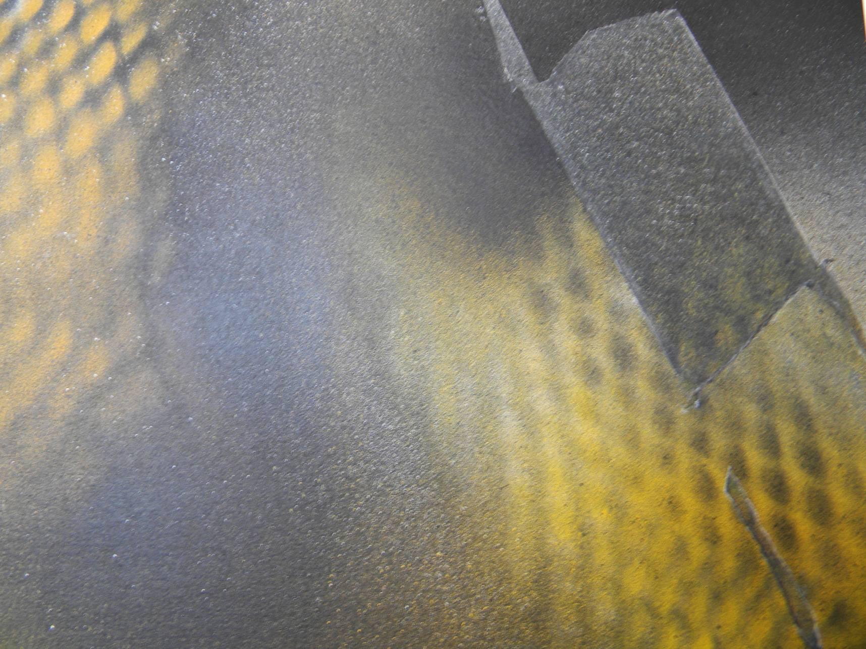 Jane Sangerman, Digit 54, 2016, Vernice spray, Vernice acrilica, Astrazione in vendita 3