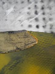 Jane Sangerman, Remnant 10, 2015, Found Objects, Spray Paint, Acrylic Paint
