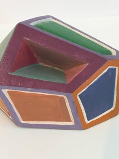 Dorothy Mayhall, Cristallo di rocca, 1995, Terracotta, Vernice acrilica