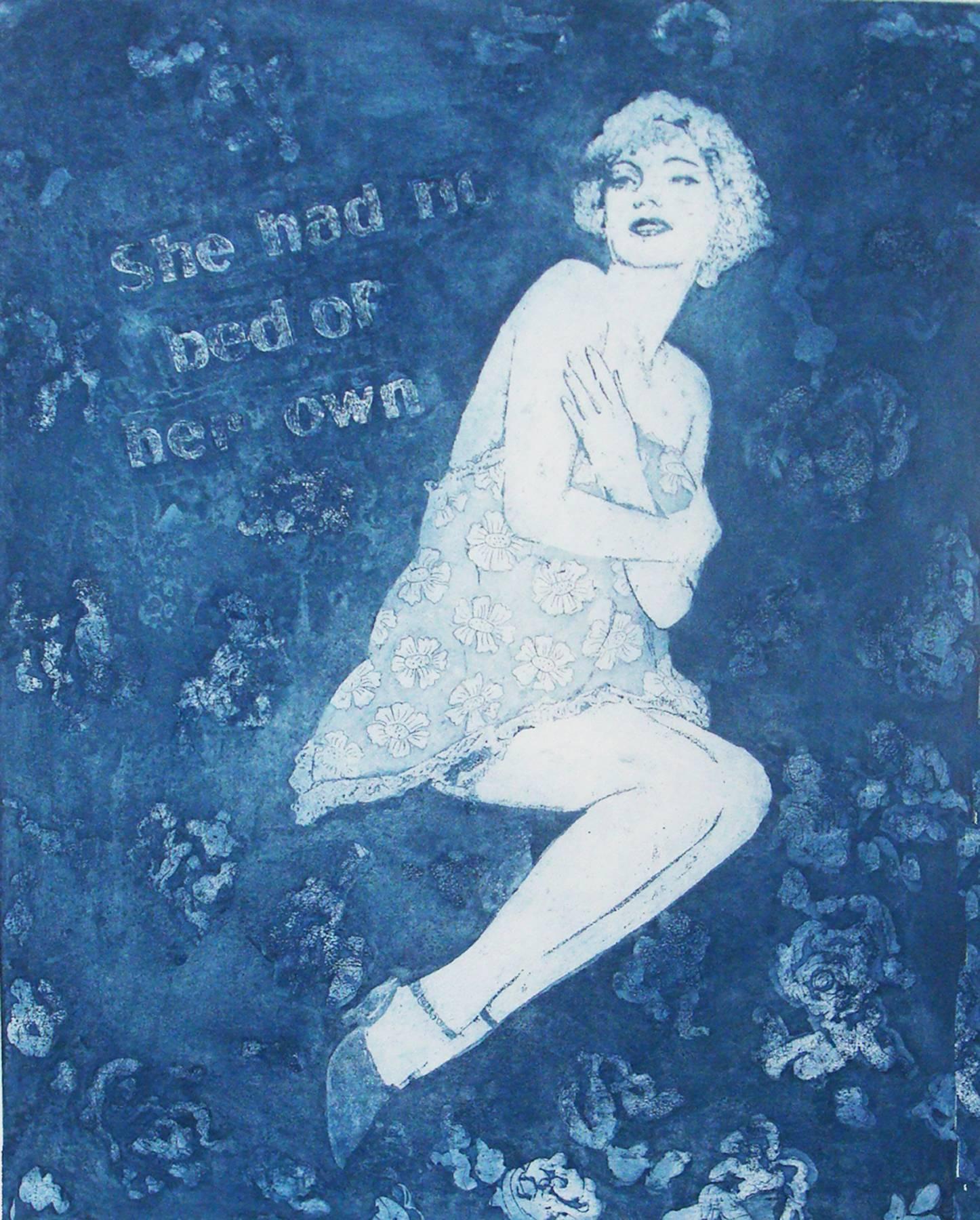 Ann Chernow, Folio de ocho grabados de Chicas Malas, 2015, Papel de trapo, Aguafuerte en venta 9