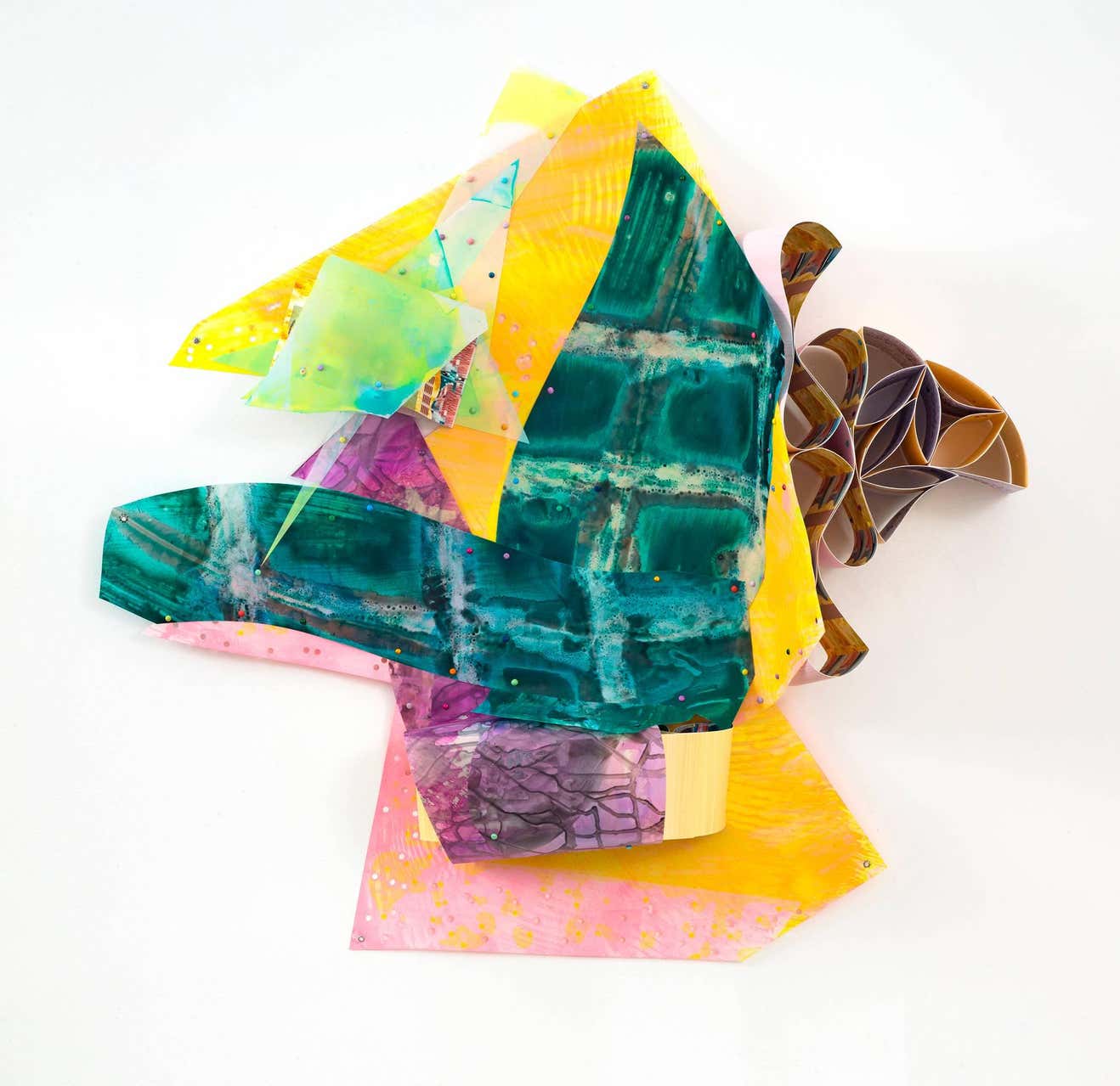 Elizabeth Riley - Elizabeth Riley, Rocking Shapes, 2017, Polyester ...