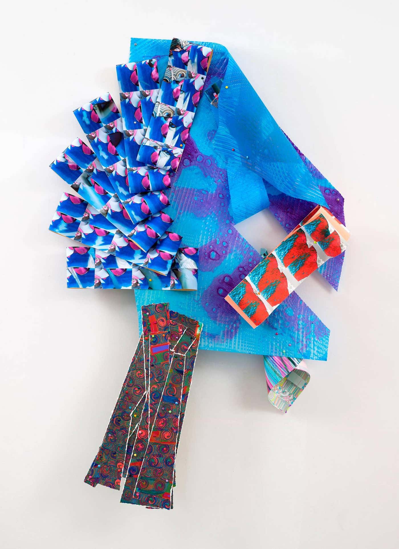 Elizabeth Riley - Elizabeth Riley, Hook Made From Ether, 2017, Acrylic ...