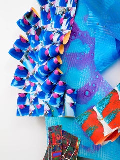 Elizabeth Riley, Hook Made From Ether, 2017, Acrylic Paint, Inkjet Print, Paper