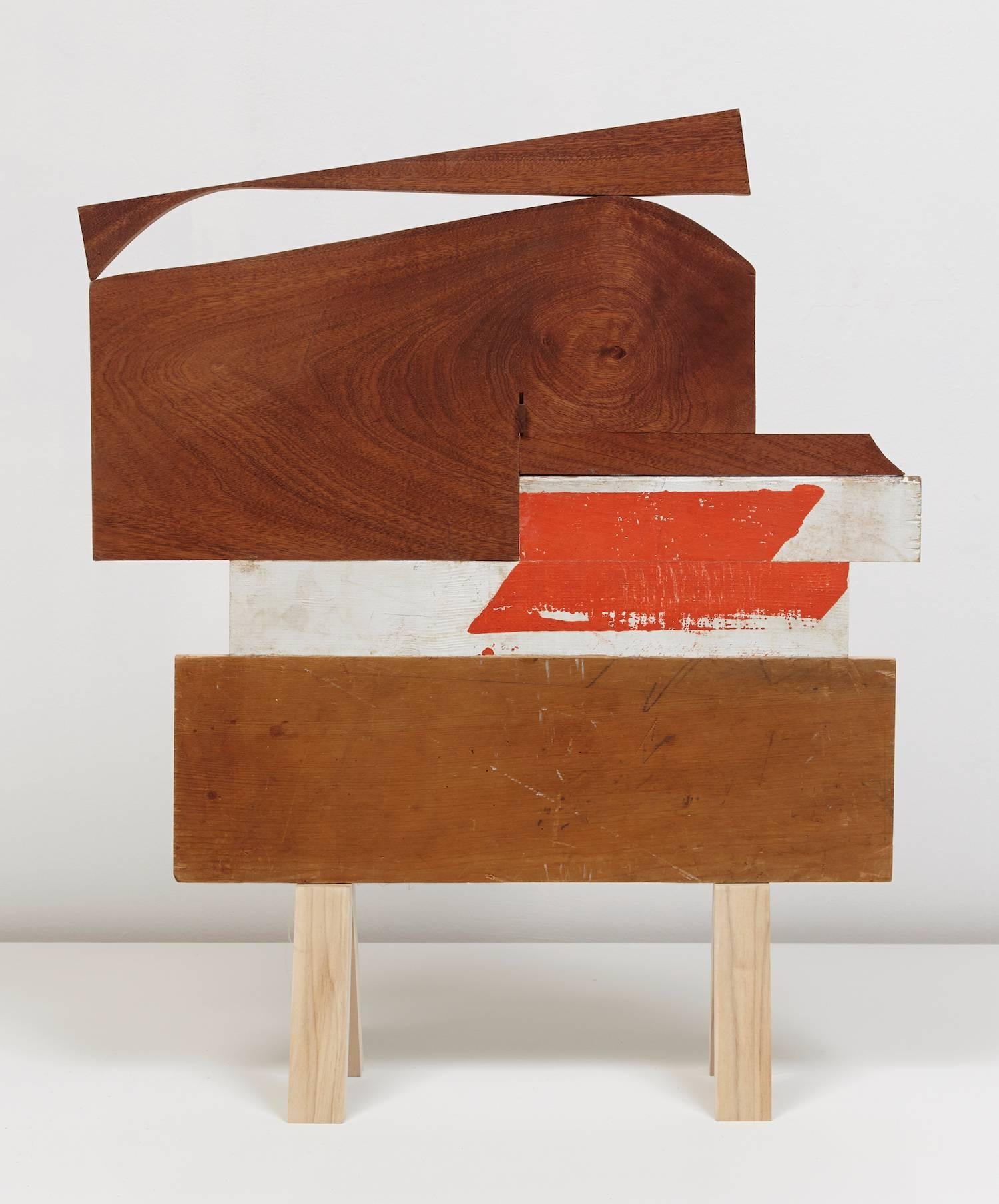 Emily Feinstein grew up with a father who was a cabinetmaker with a shop in the basement.  She spent a lot of time making things and constructing with wood. Her ongoing interest in raw materials and the structures we build and use in the every day
