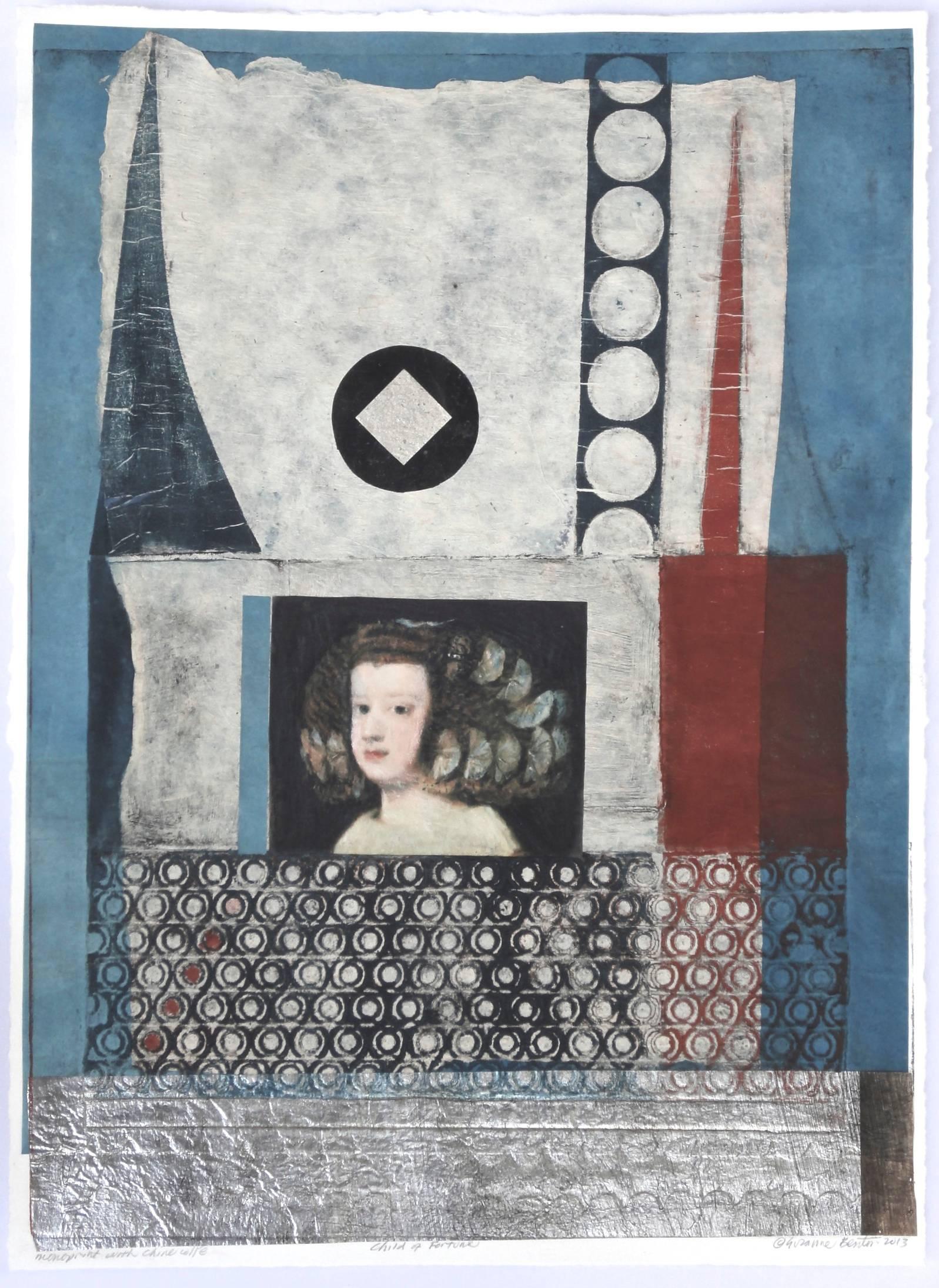 Suzanne Benton, Child & Child of Fortune, 2017, Monoprint
