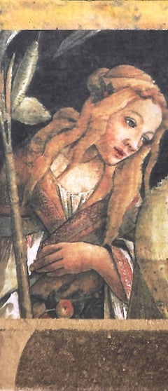 Suzanne Benton, Renaissance Maiden, 2017, Monoprint