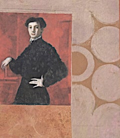 Suzanne Benton, Renaissance Student, 2017, Monoprint