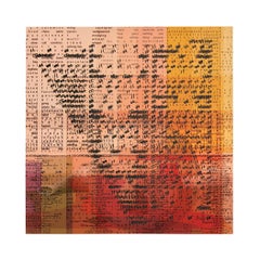 Copper Giloth, Gesti alfabetici, 21 tagli, 2018, stampa a getto d'inchiostro d'archivio