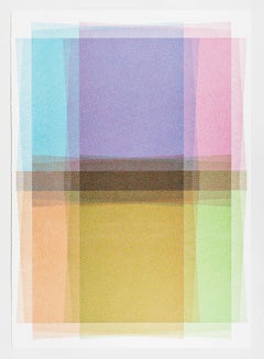 Sara Eichner, 32 Layers, 4 Colors, 2017, Minimalist Abstraction,  Ink